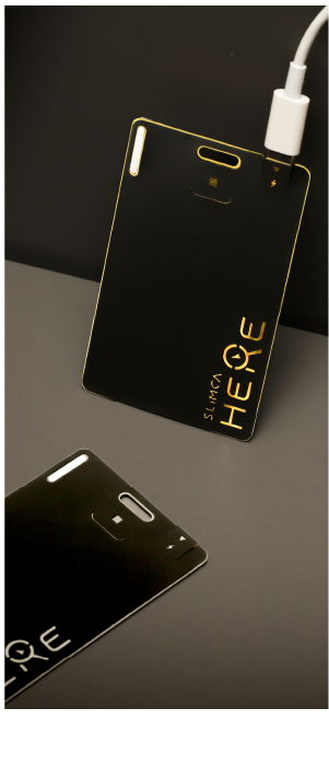 HERE2の本体とType-C充電イメージ